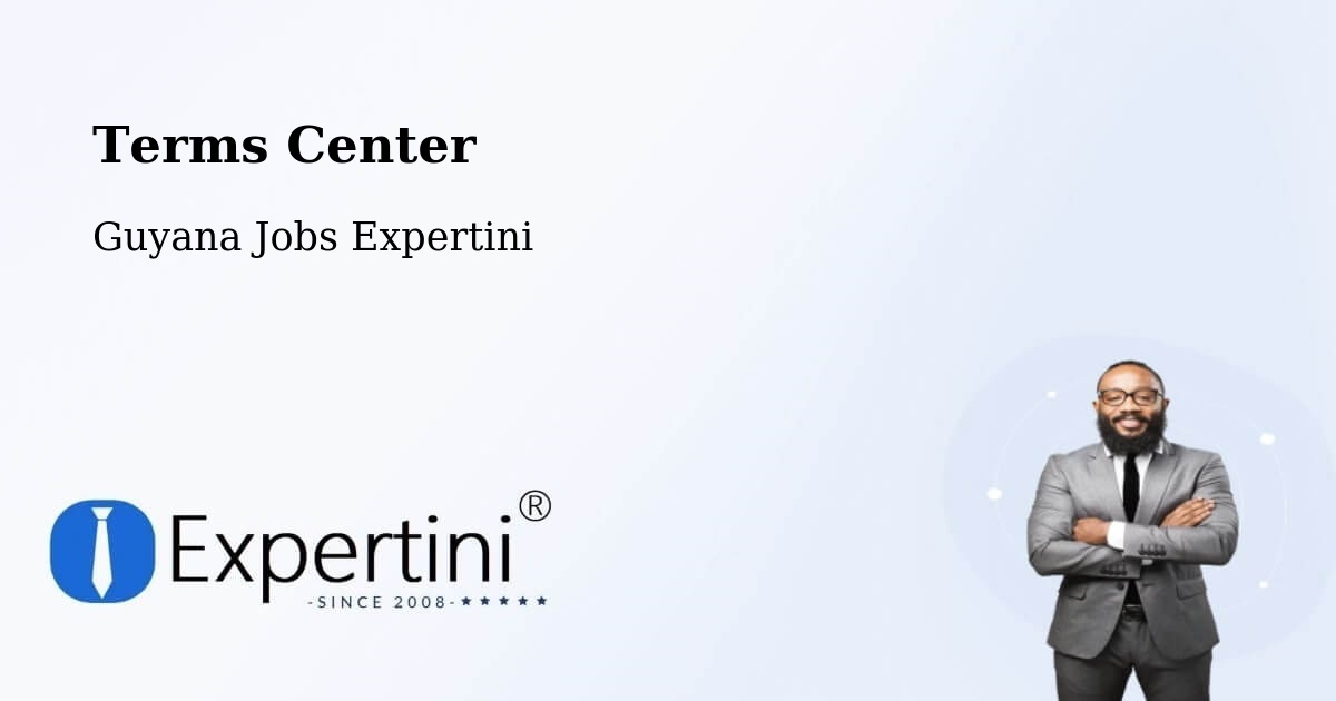 Terms of Service – Guyana - Guyana Jobs Expertini